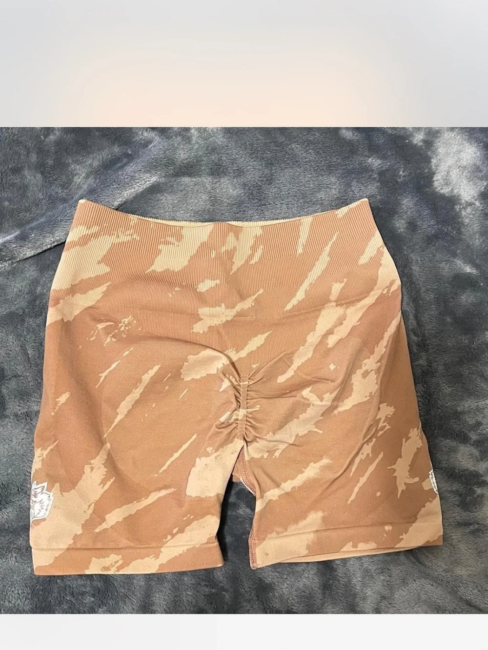 Darc Sport Brown Tie-Dye Shorts